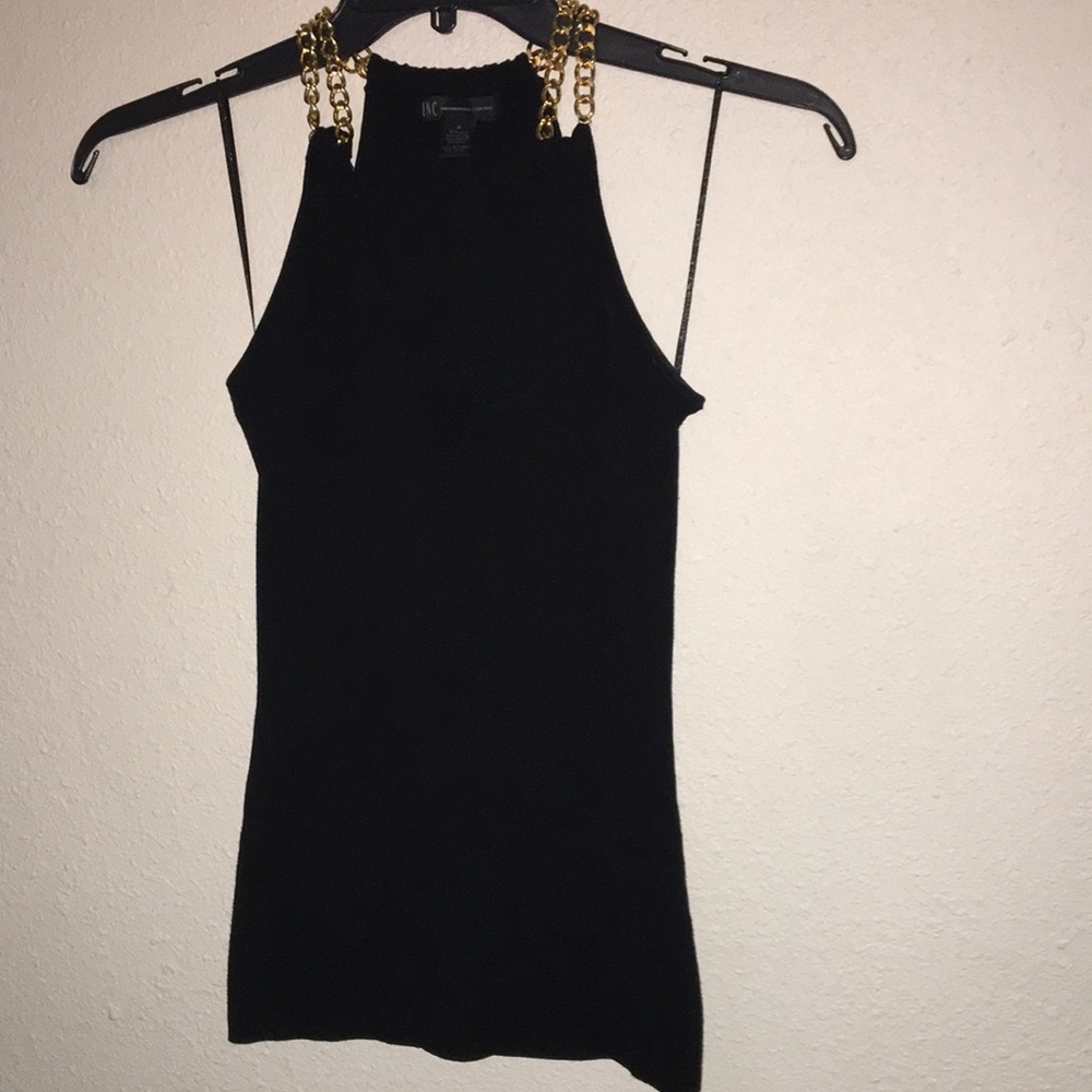 INC sleeveless shirt size med